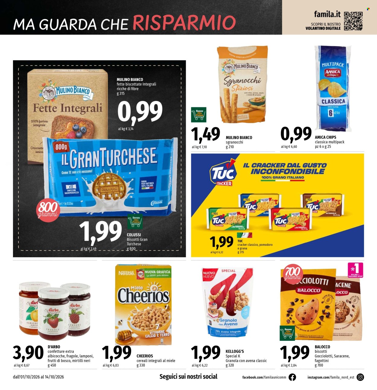 Volantino Famila - 1/10/2026 - 14/10/2026. Pagina 10