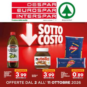 Volantino Eurospar - 2/10/2026 - 11/10/2026.