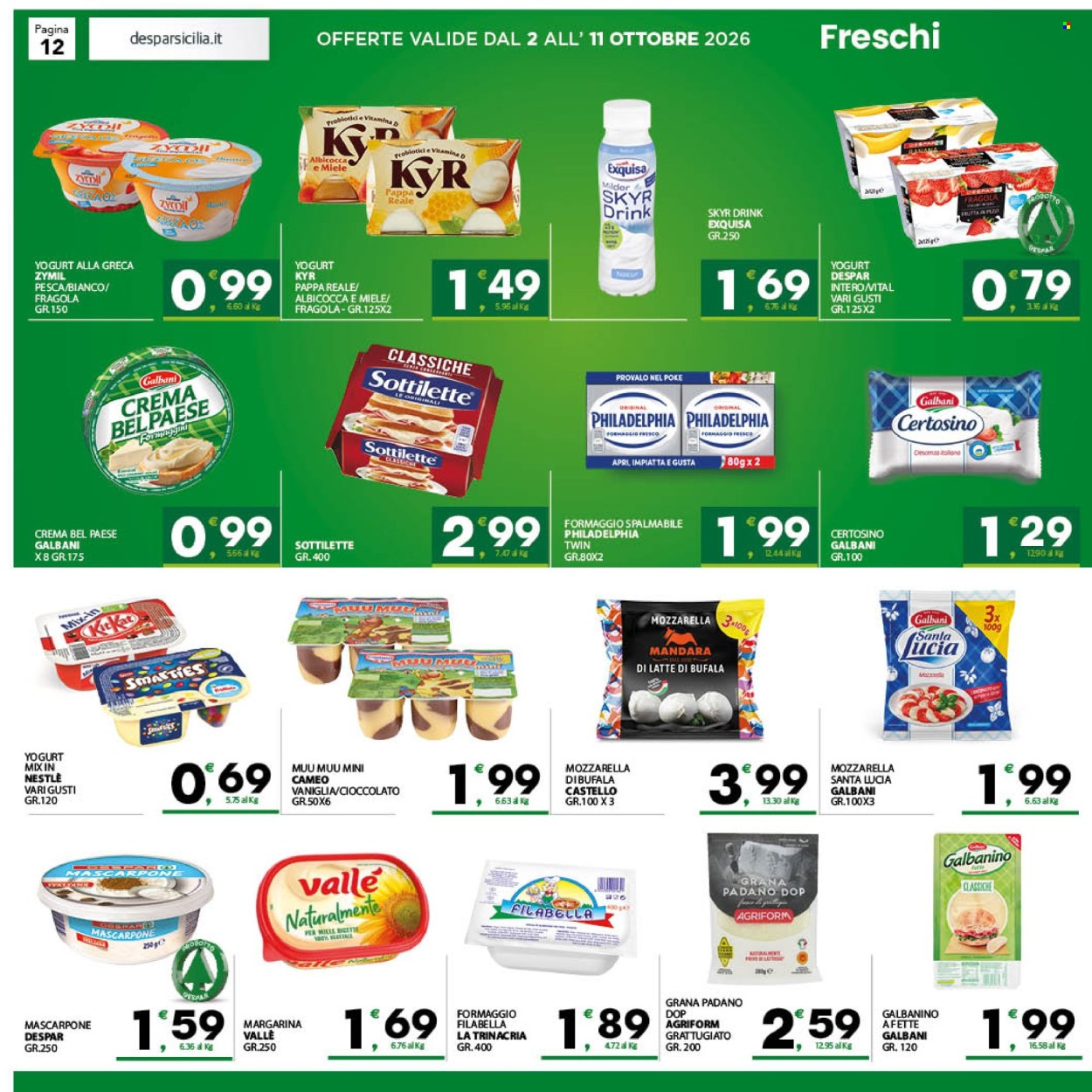 Volantino Despar - 2/10/2026 - 11/10/2026. Pagina 12
