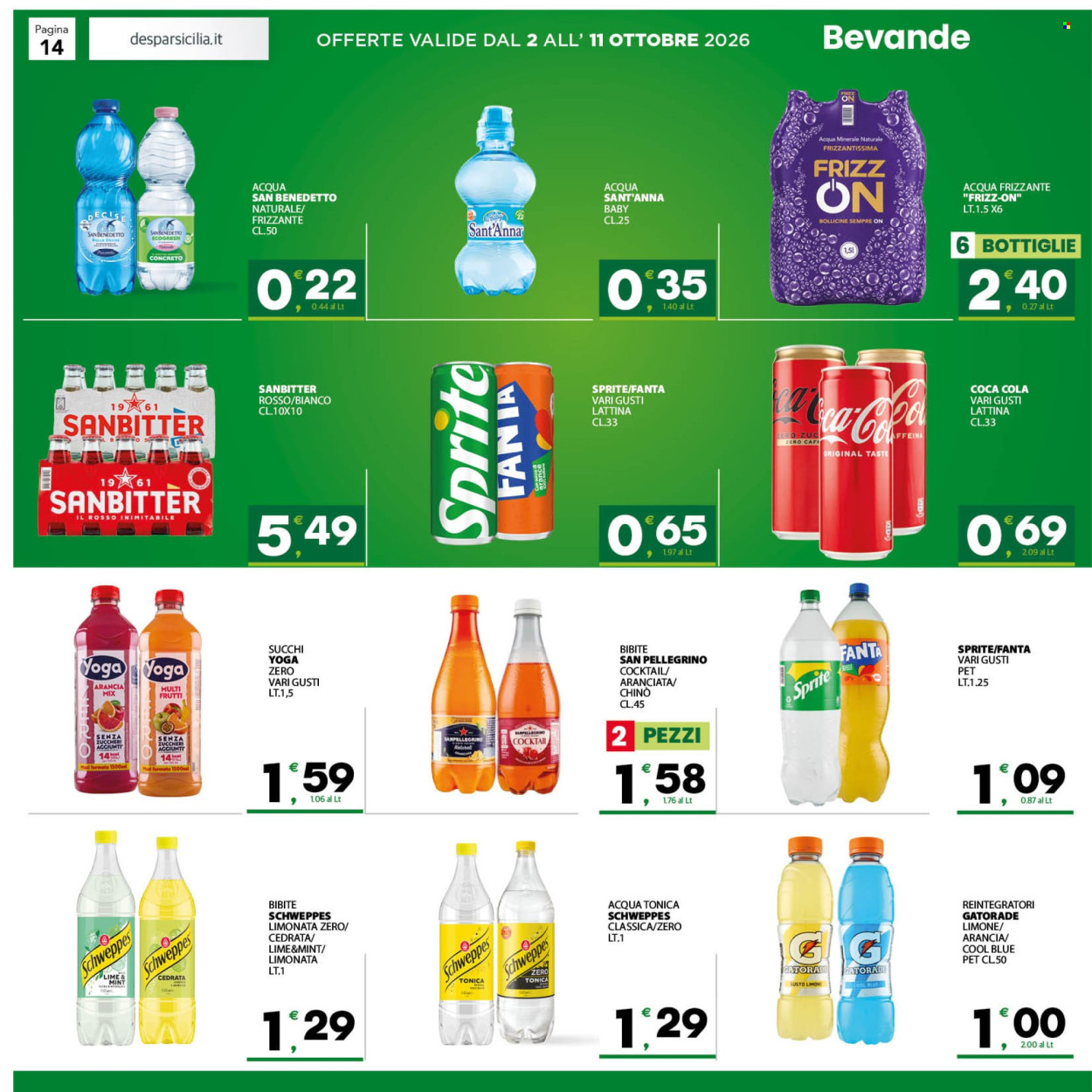 Volantino Despar - 2/10/2026 - 11/10/2026. Pagina 14