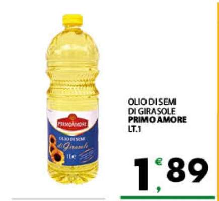 OLIO DI SEMI DI GIRASOLE PRIMO AMORE