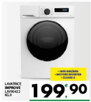 LAVATRICE IMPROVE LAV90422
