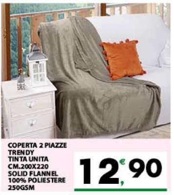 COPERTA 2 PIAZZE TRENDY