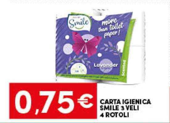 CARTA IGIENICA SMILE