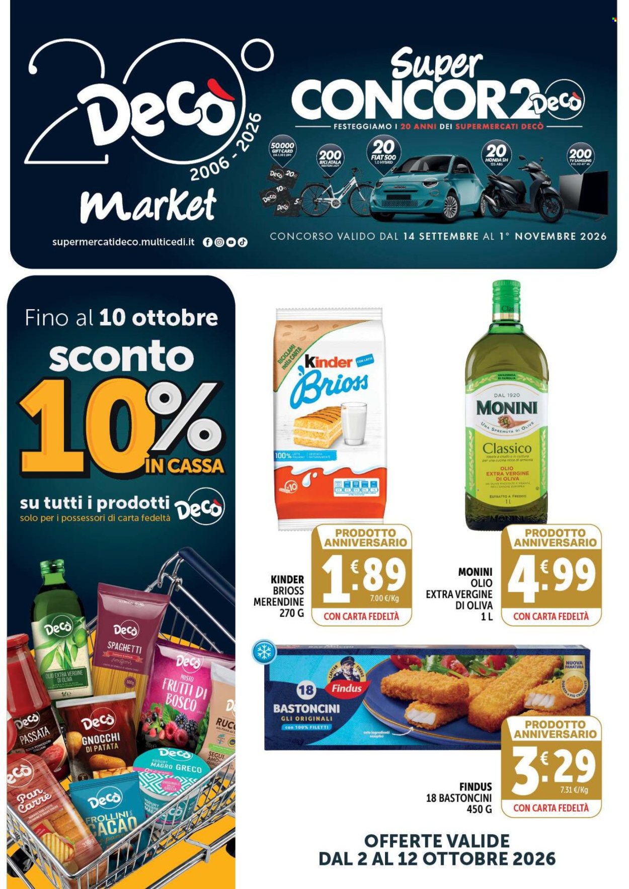 Volantino Deco - 2/10/2026 - 12/10/2026. Pagina 1