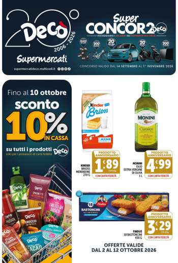 Volantino Deco - 2/10/2026 - 12/10/2026.