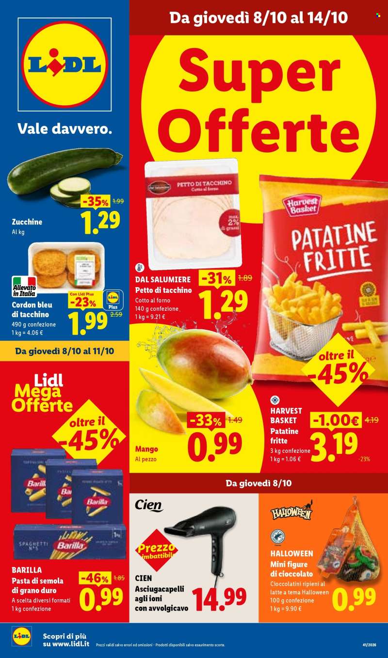Volantino Lidl - 8/10/2026 - 14/10/2026.