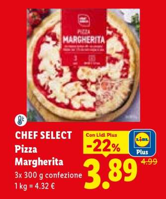 Chef Select Pizza Margherita
