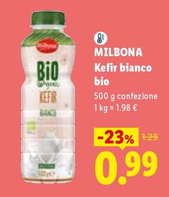 Milbona Kefir bianco bio