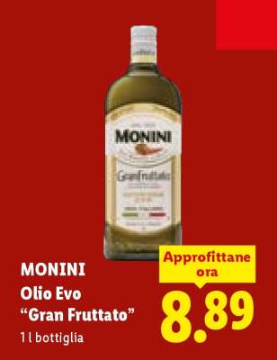 Monini Olio Evo gran fruttato