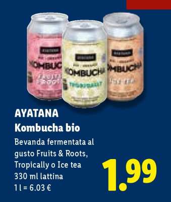 AYATANA Kombucha bio