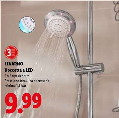 Livarno Doccetta a LED
