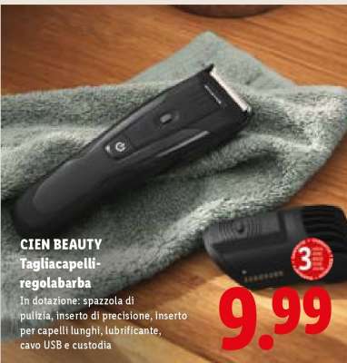 Cien BEAUTY Tagliacapelli-regolabarba