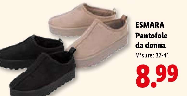Esmara Pantofole da donna
