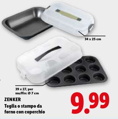 Zenker Teglia o stampo da forno con coperchio
