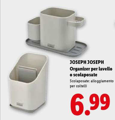 JOSEPH JOSEPH Organizer per lavello o scolaposate