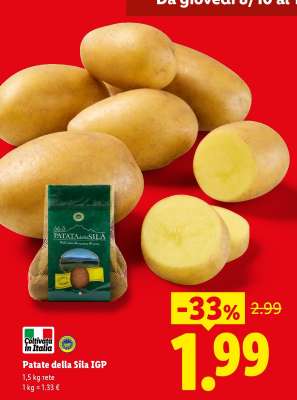 Patate della Sila IGP