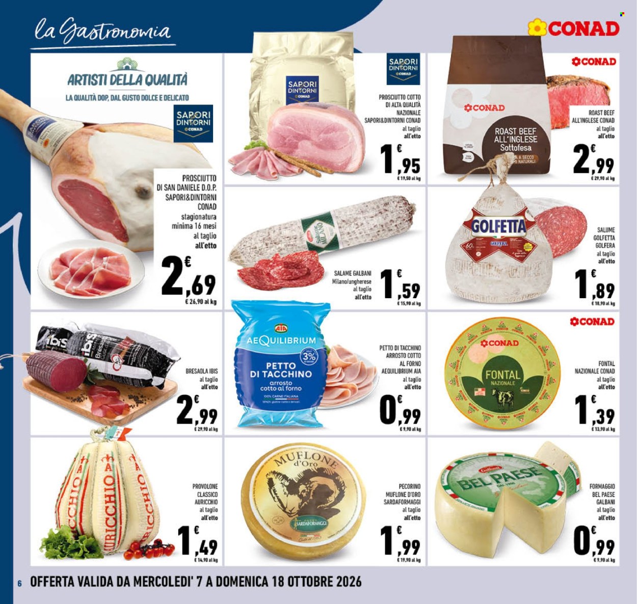 Leták Conad - 7.10.2026 - 18.10.2026. Strana 6