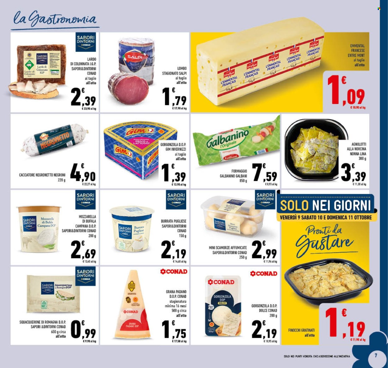 Leták Conad - 7.10.2026 - 18.10.2026. Strana 7