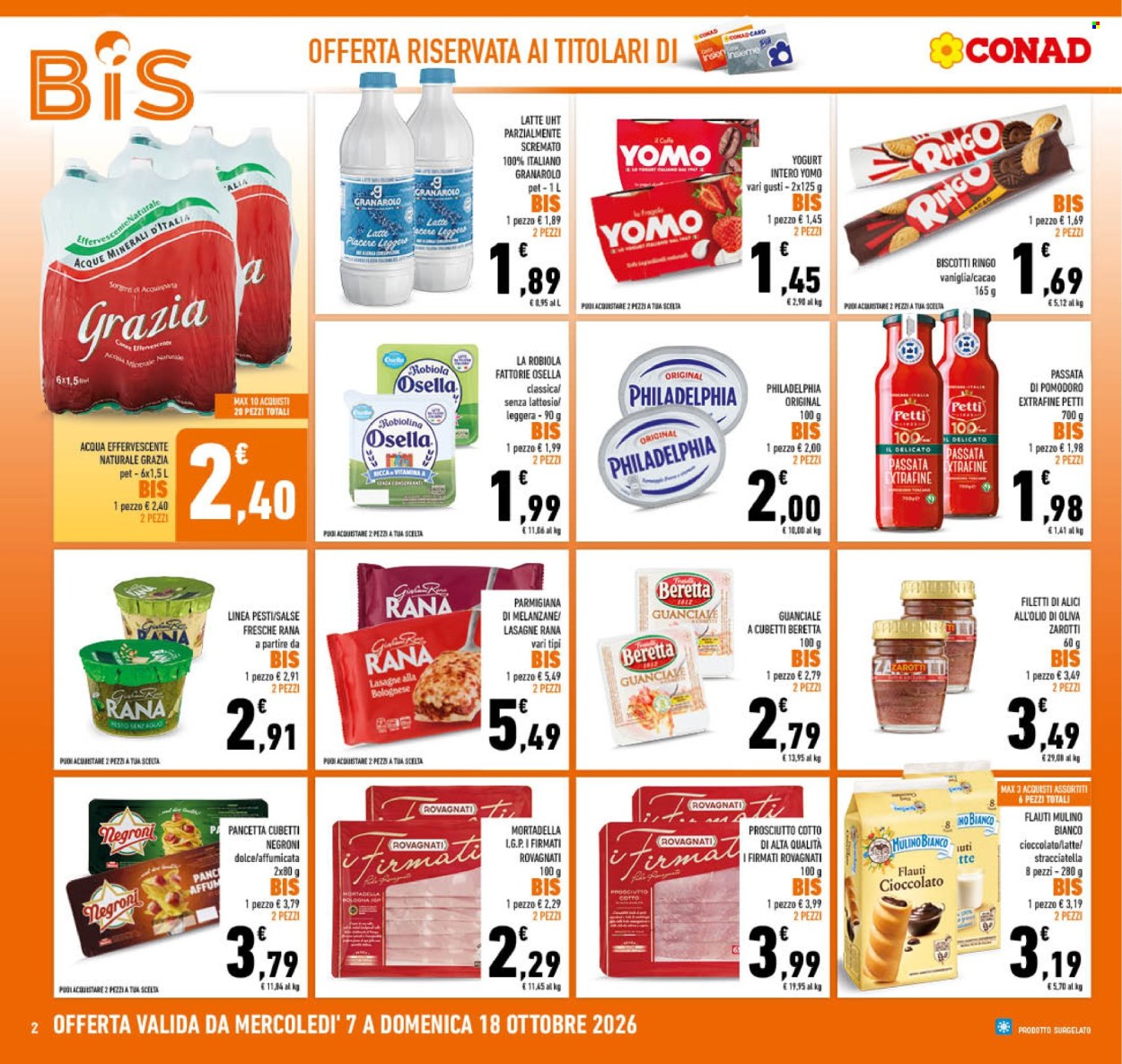 Leták Conad - 7.10.2026 - 18.10.2026. Strana 2