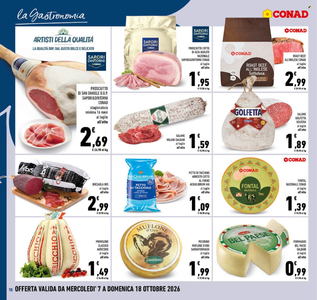 Volantino Conad - 7/10/2026 - 18/10/2026. Pagina 10