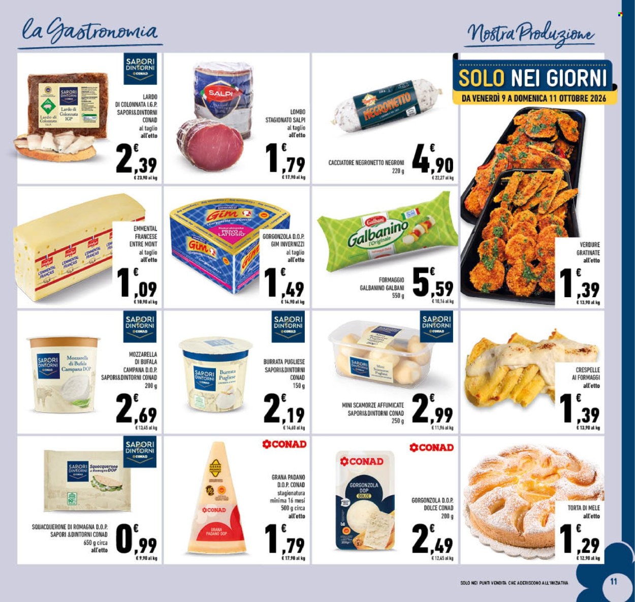 Leták Conad - 7.10.2026 - 18.10.2026. Strana 11