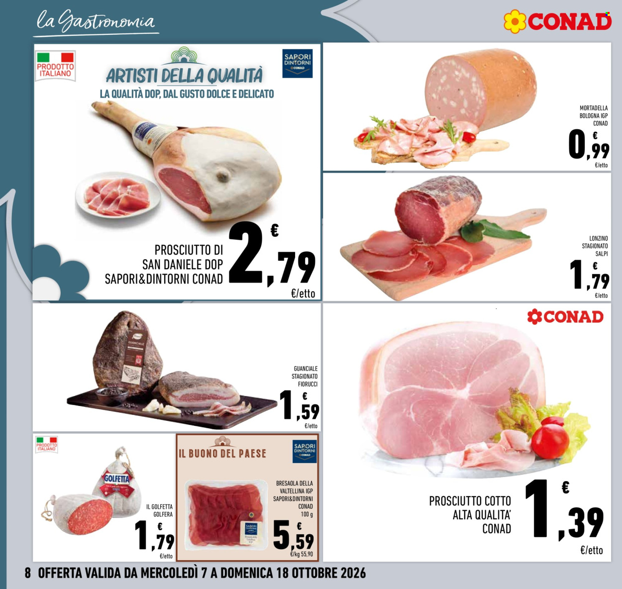 Volantino Conad - 7/10/2026 - 18/10/2026. Pagina 8