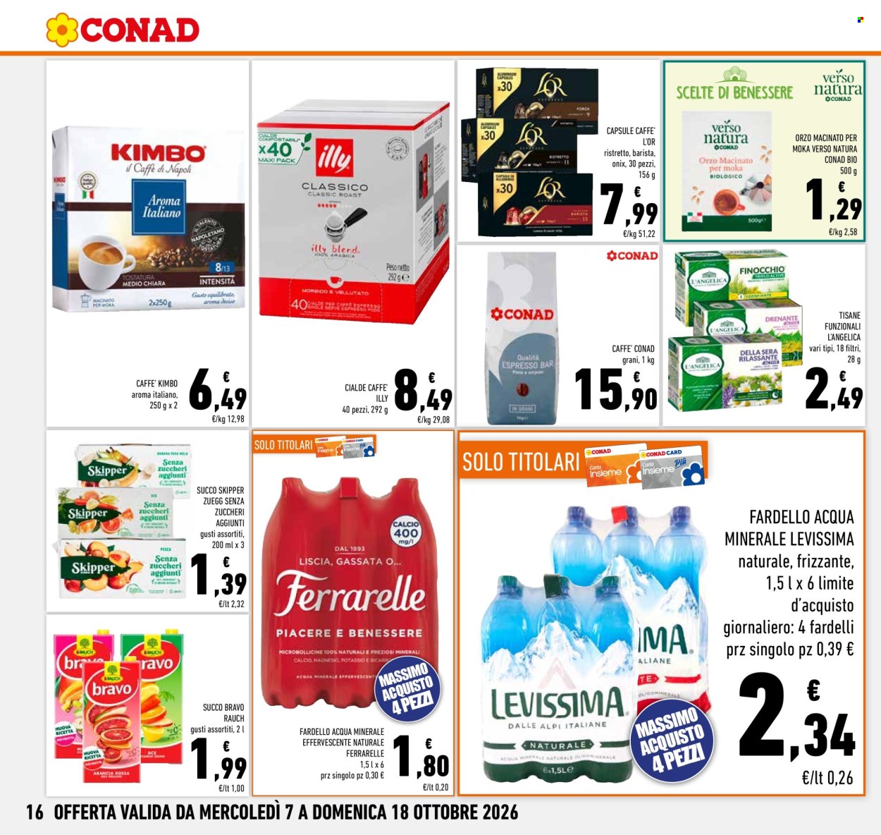 Leták Conad - 7.10.2026 - 18.10.2026. Strana 16