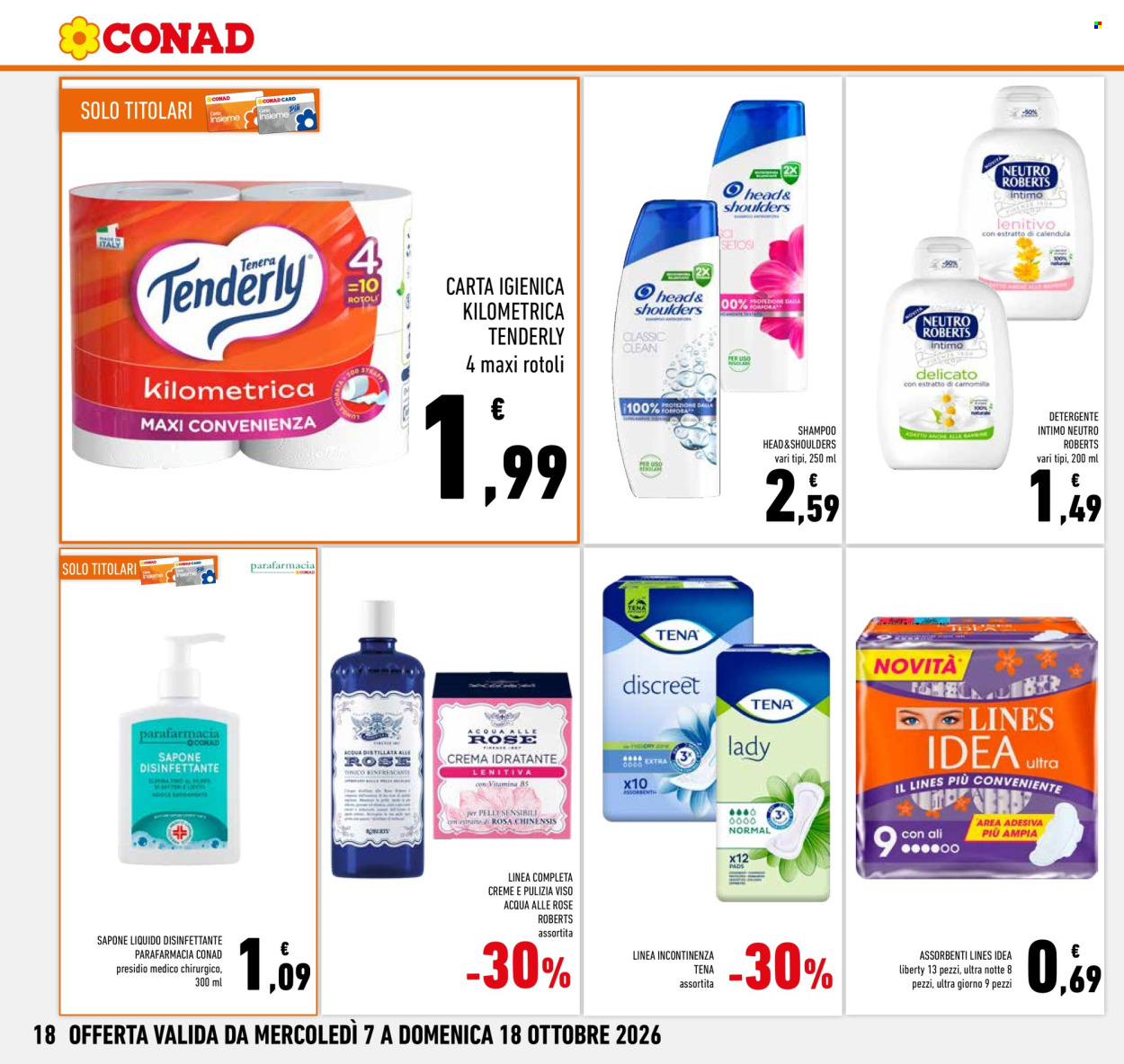 Volantino Conad - 7/10/2026 - 18/10/2026. Pagina 18