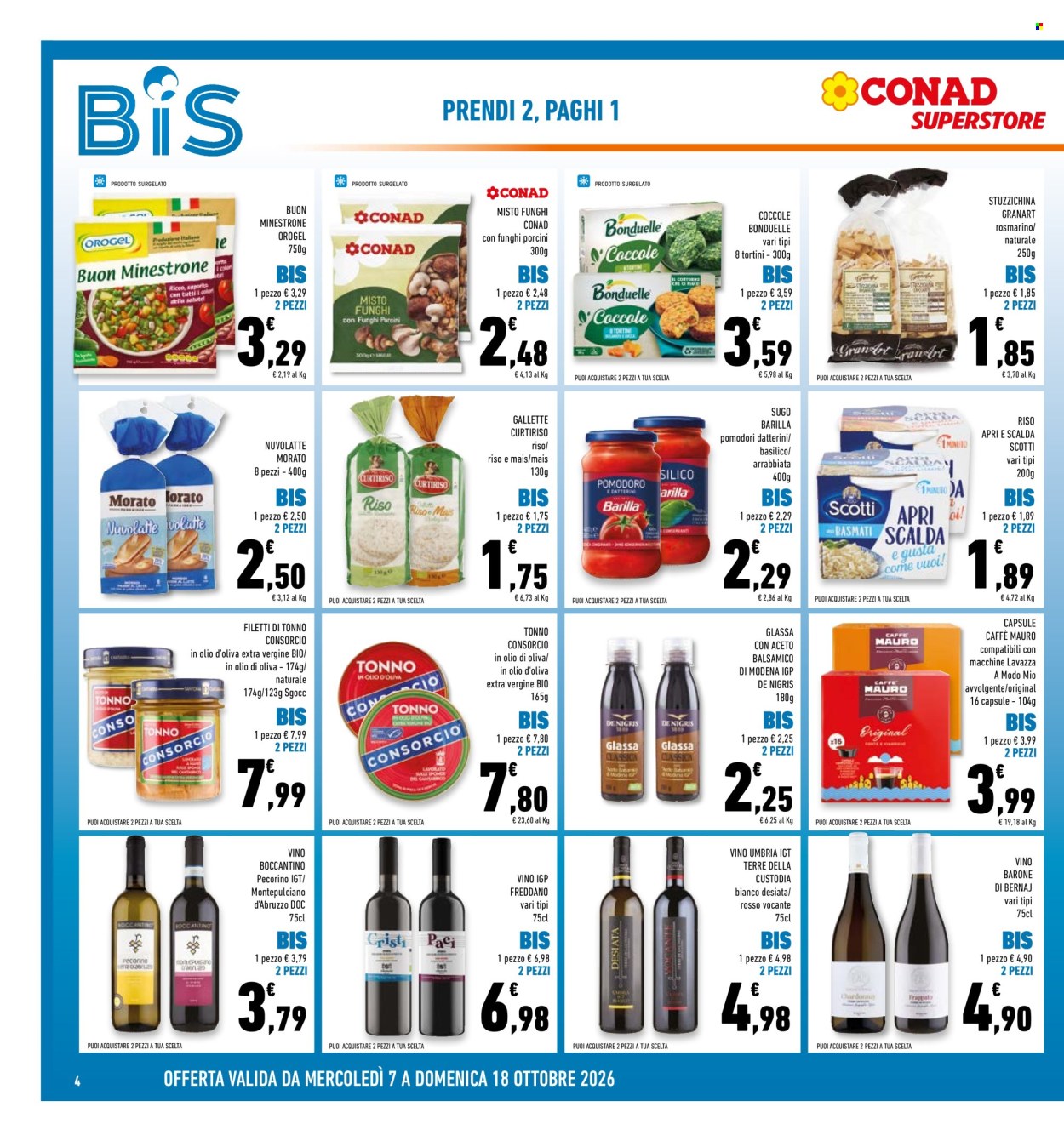 Leták Conad - 7.10.2026 - 18.10.2026. Strana 4