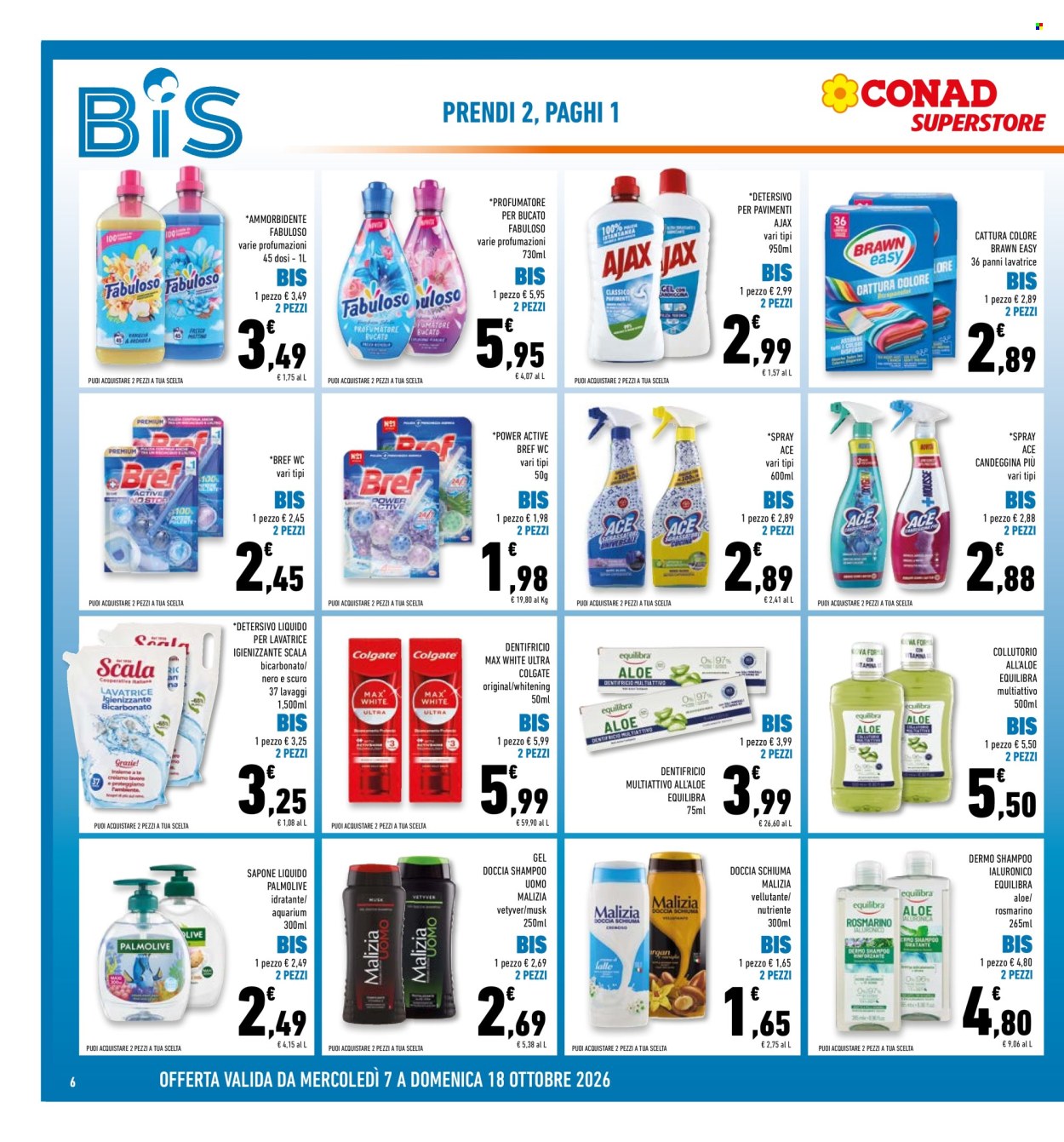 Volantino Conad - 7/10/2026 - 18/10/2026. Pagina 6