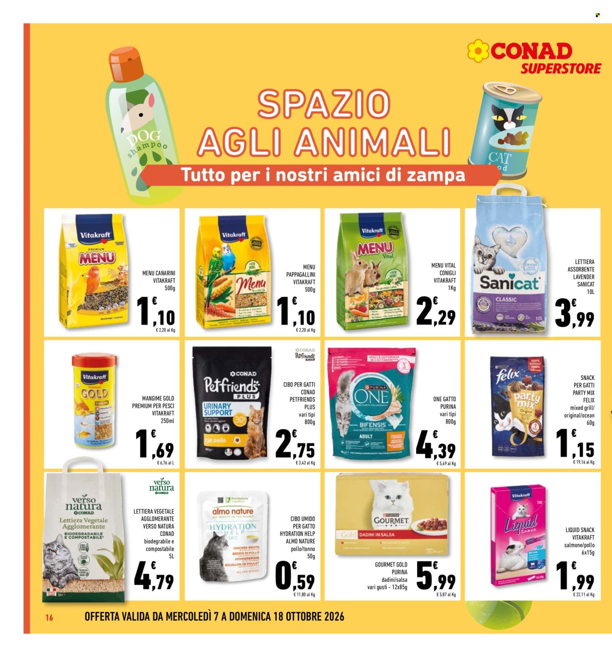 Leták Conad - 7.10.2026 - 18.10.2026. Strana 16