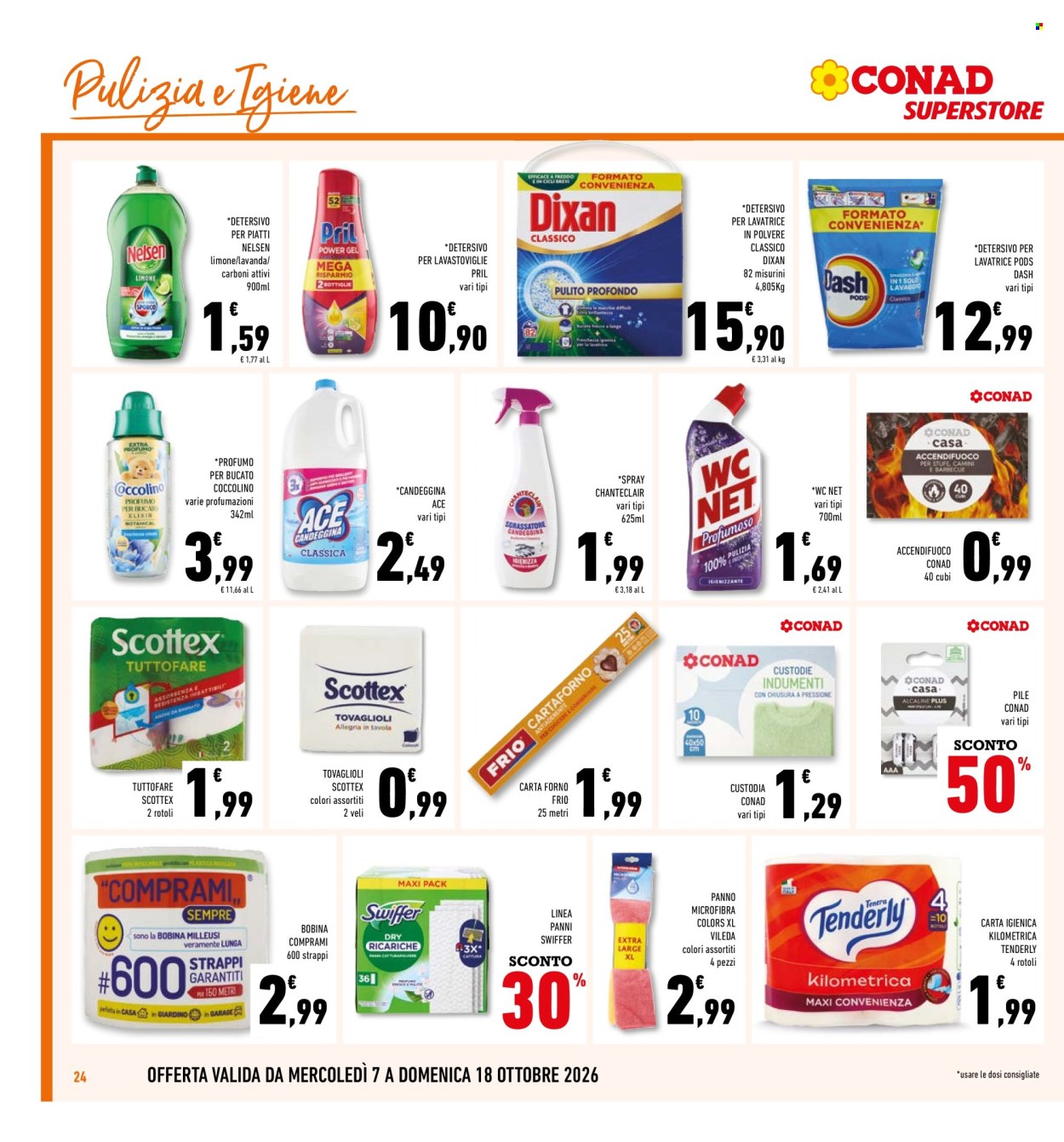 Leták Conad - 7.10.2026 - 18.10.2026. Strana 24