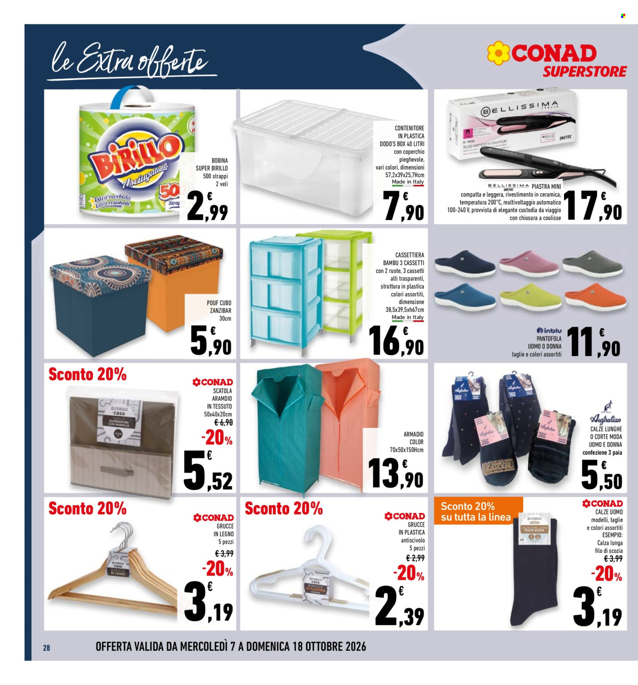 Volantino Conad - 7/10/2026 - 18/10/2026. Pagina 28