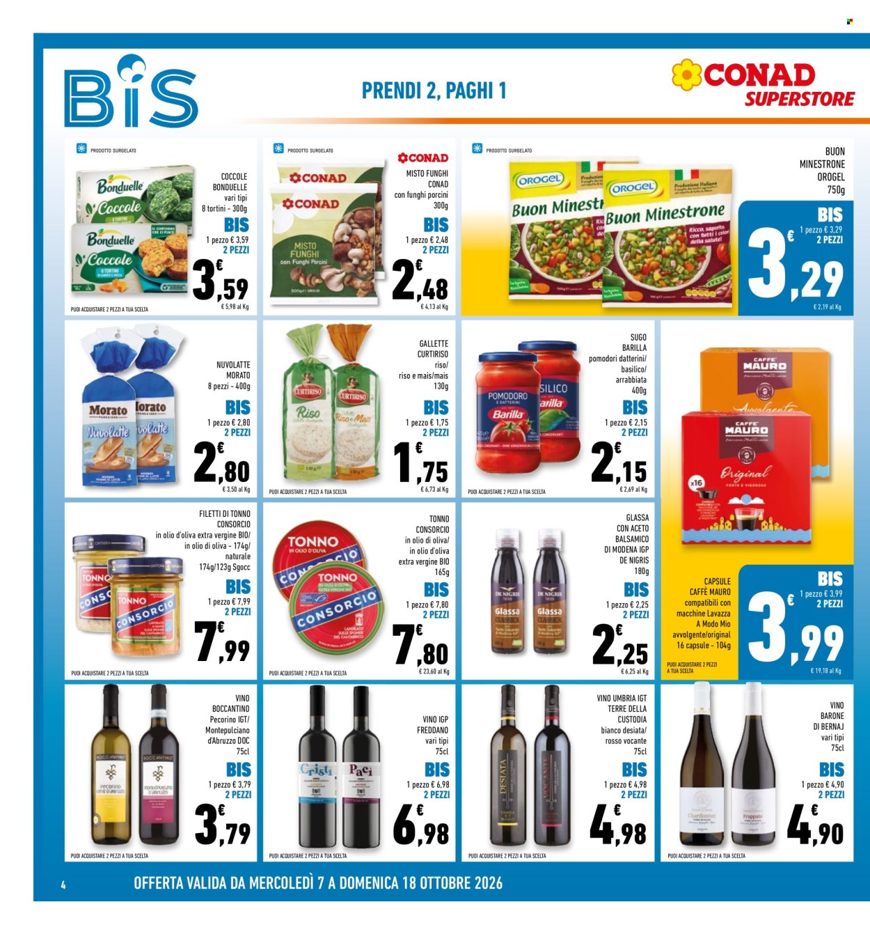 Leták Conad - 7.10.2026 - 18.10.2026. Strana 4