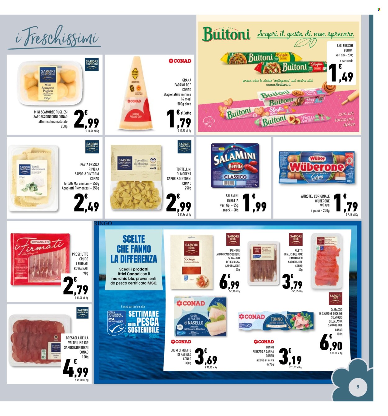 Leták Conad - 7.10.2026 - 18.10.2026. Strana 9