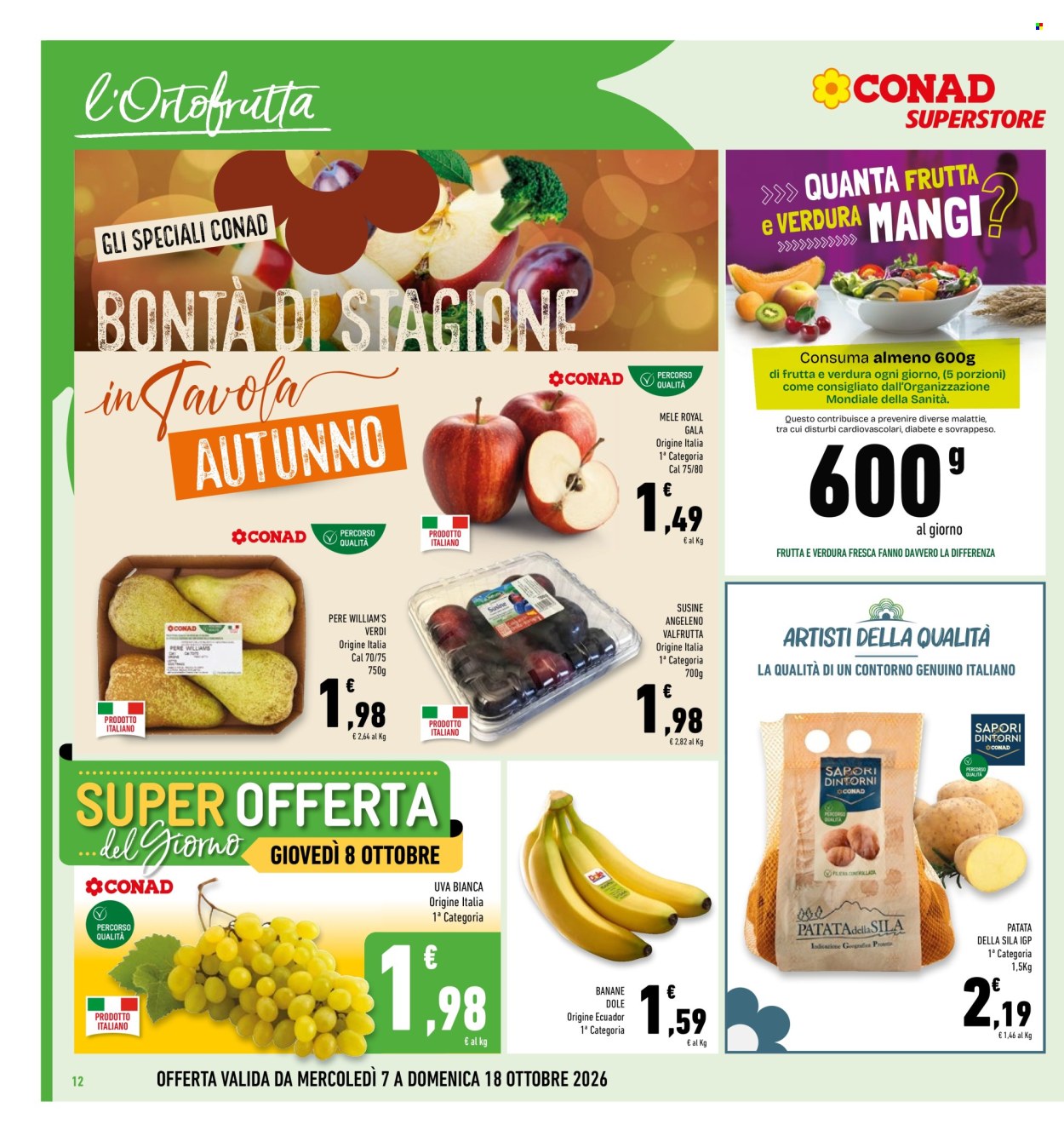 Leták Conad - 7.10.2026 - 18.10.2026. Strana 12