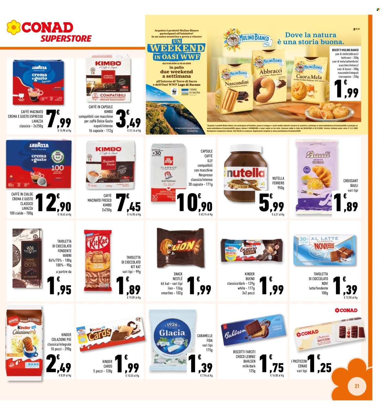 Volantino Conad - 7/10/2026 - 18/10/2026. Pagina 21