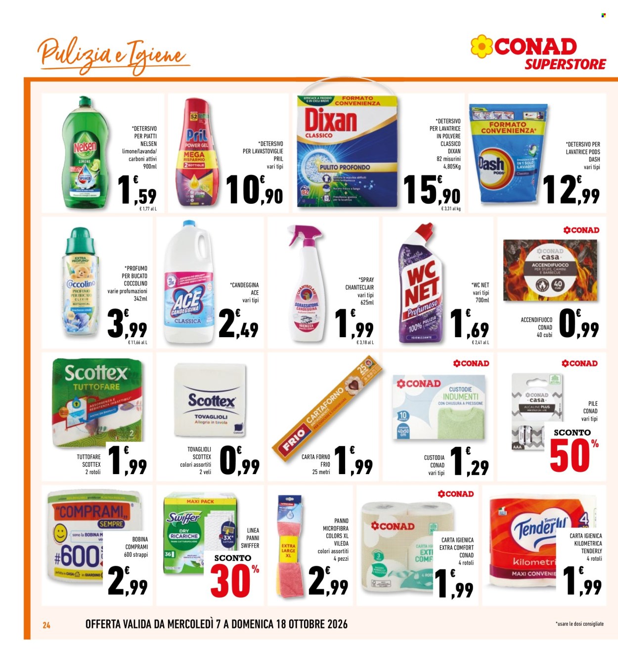 Leták Conad - 7.10.2026 - 18.10.2026. Strana 24