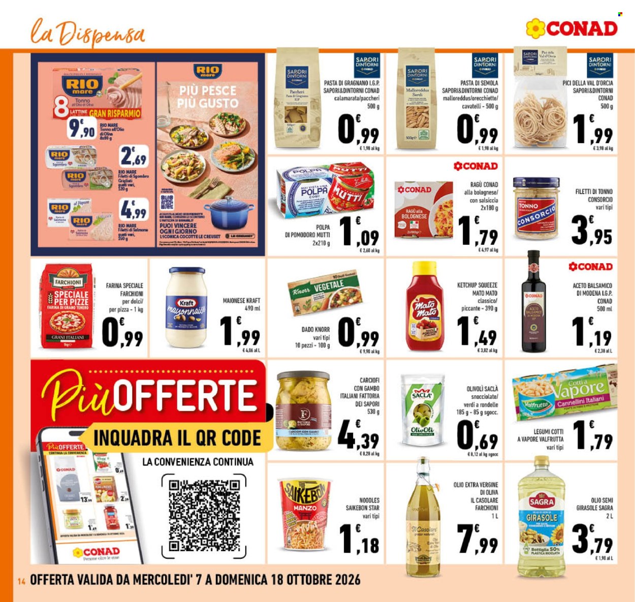 Volantino Conad - 7/10/2026 - 18/10/2026. Pagina 14