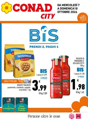 Volantino Conad - 7/10/2026 - 18/10/2026.