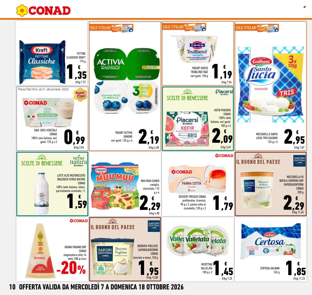 Leták Conad - 7.10.2026 - 18.10.2026. Strana 10