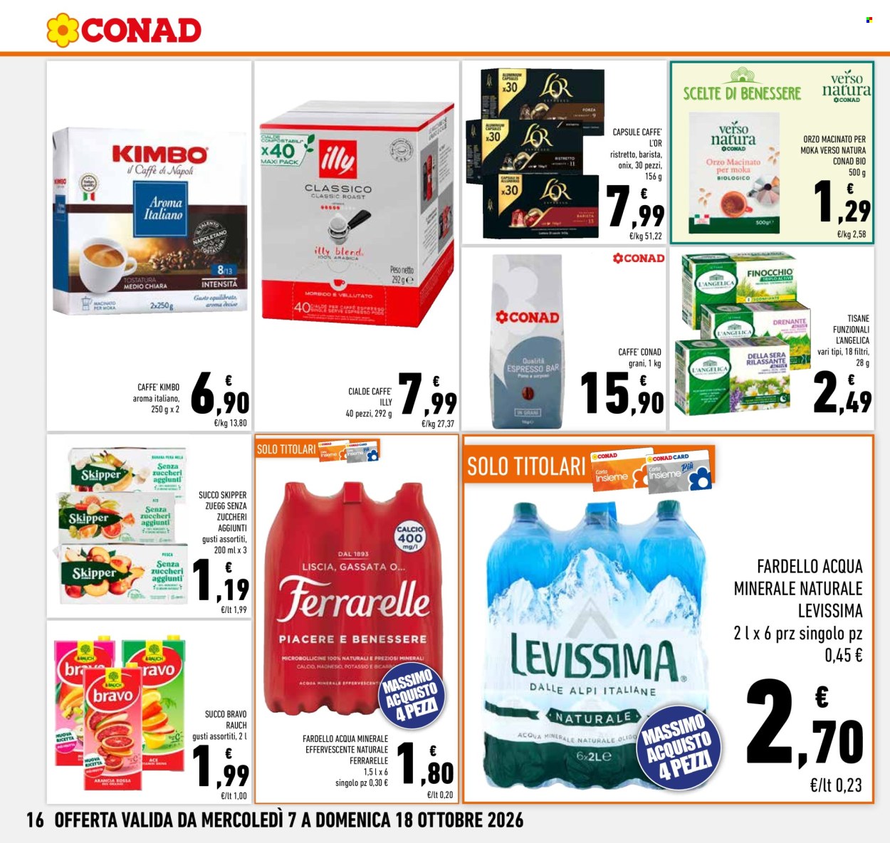 Leták Conad - 7.10.2026 - 18.10.2026. Strana 16