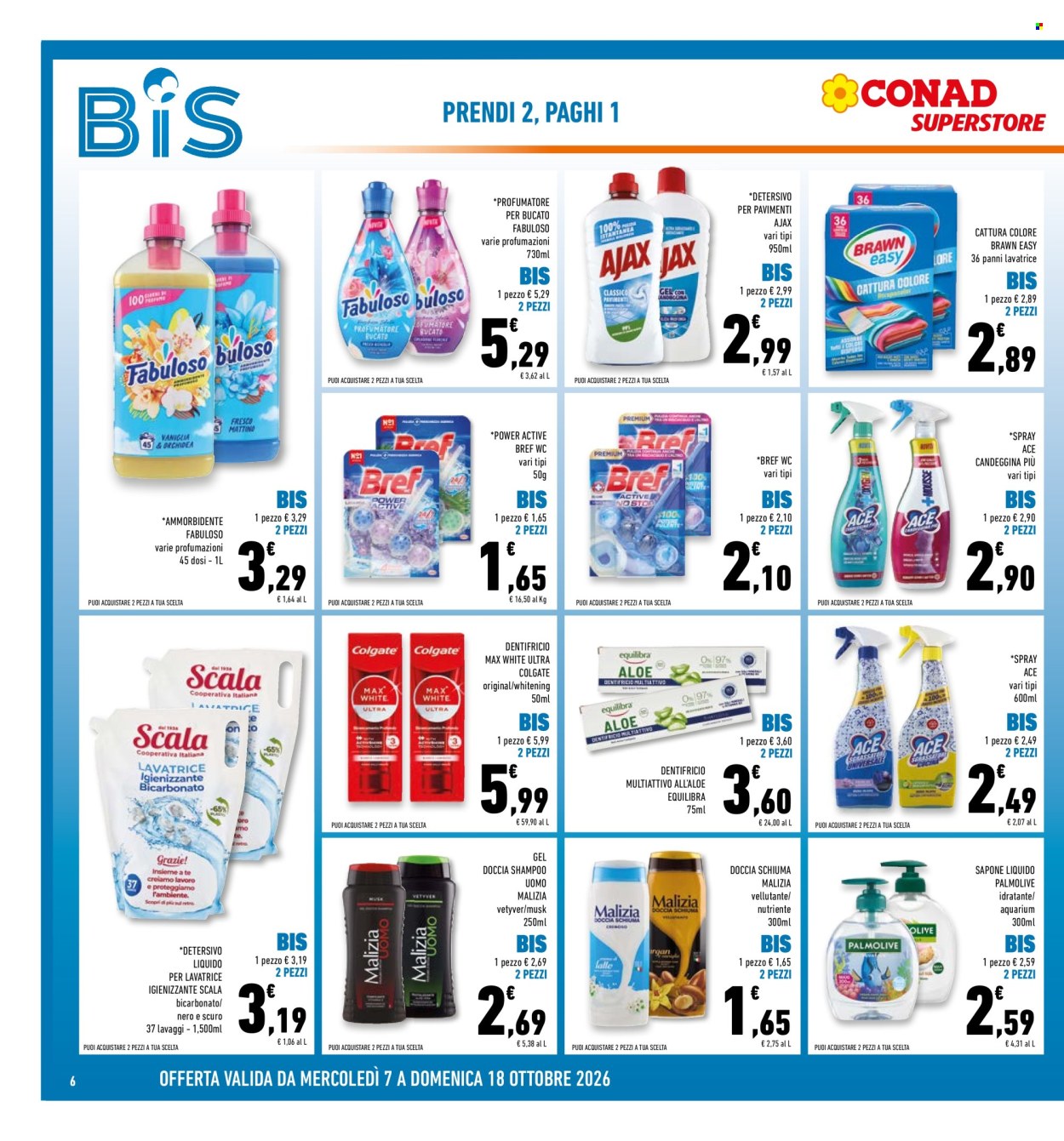 Volantino Conad - 7/10/2026 - 18/10/2026. Pagina 6
