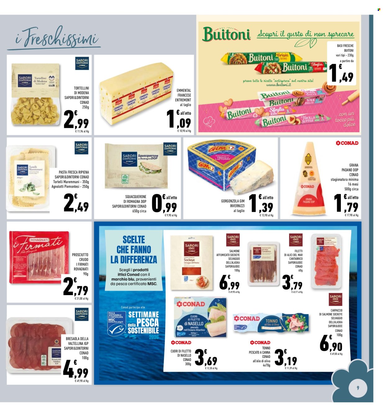 Leták Conad - 7.10.2026 - 18.10.2026. Strana 9