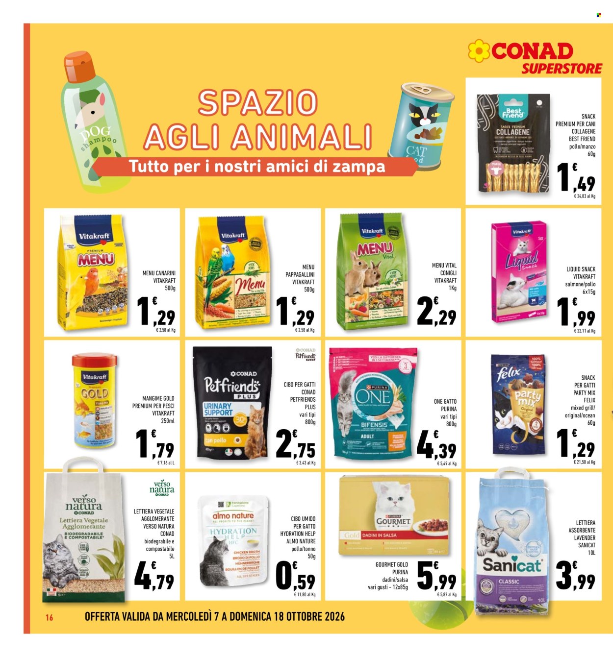 Leták Conad - 7.10.2026 - 18.10.2026. Strana 16