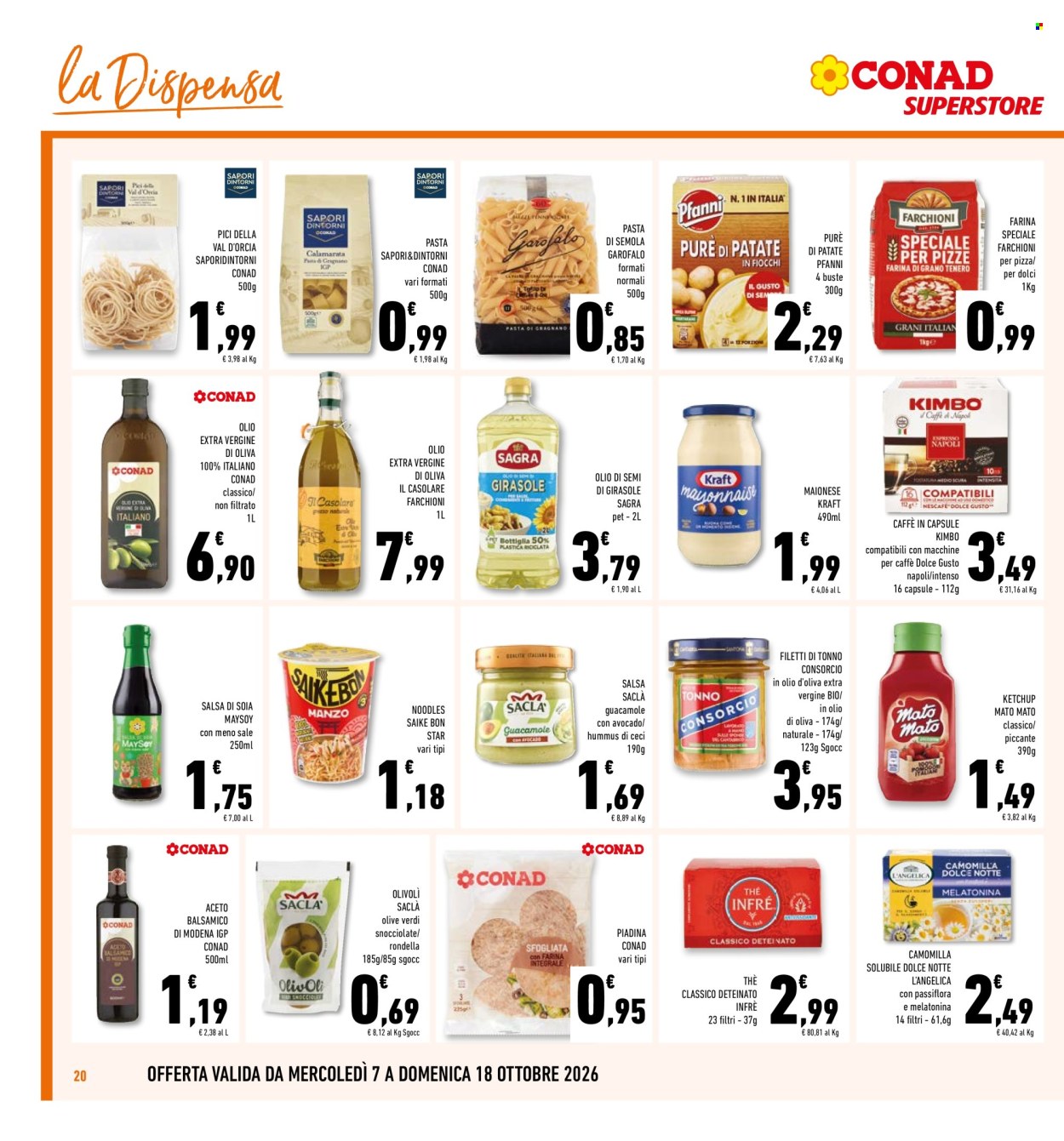 Leták Conad - 7.10.2026 - 18.10.2026. Strana 20
