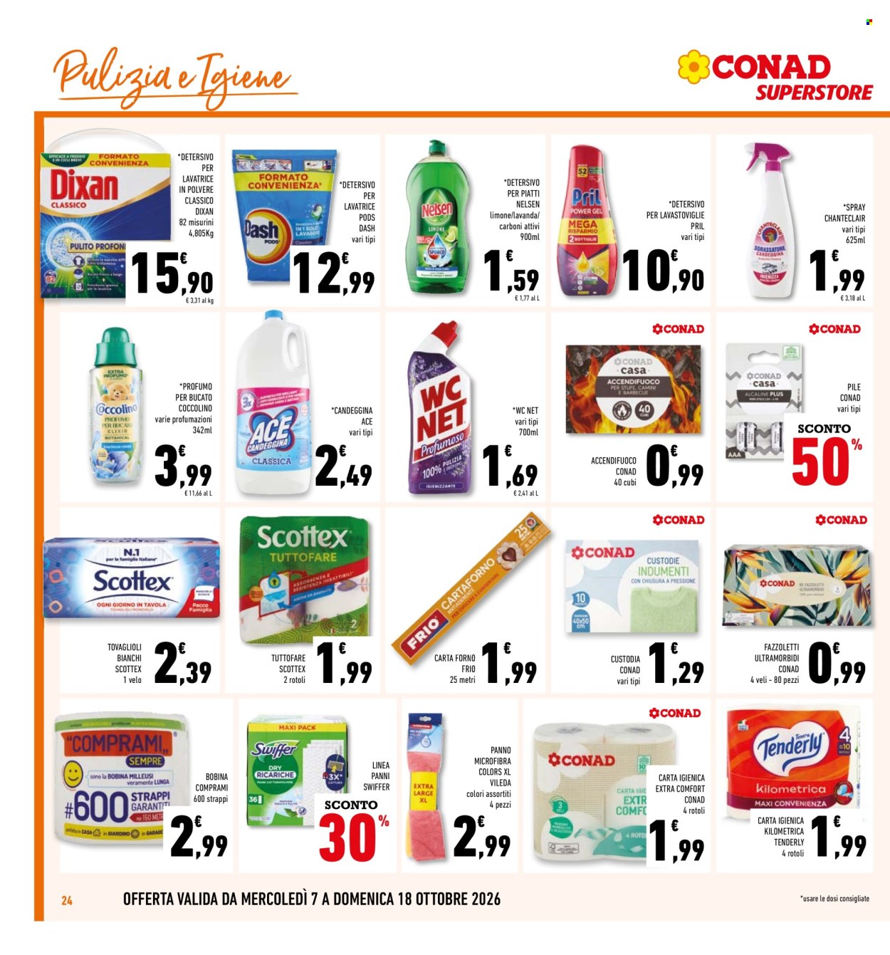 Volantino Conad - 7/10/2026 - 18/10/2026. Pagina 24