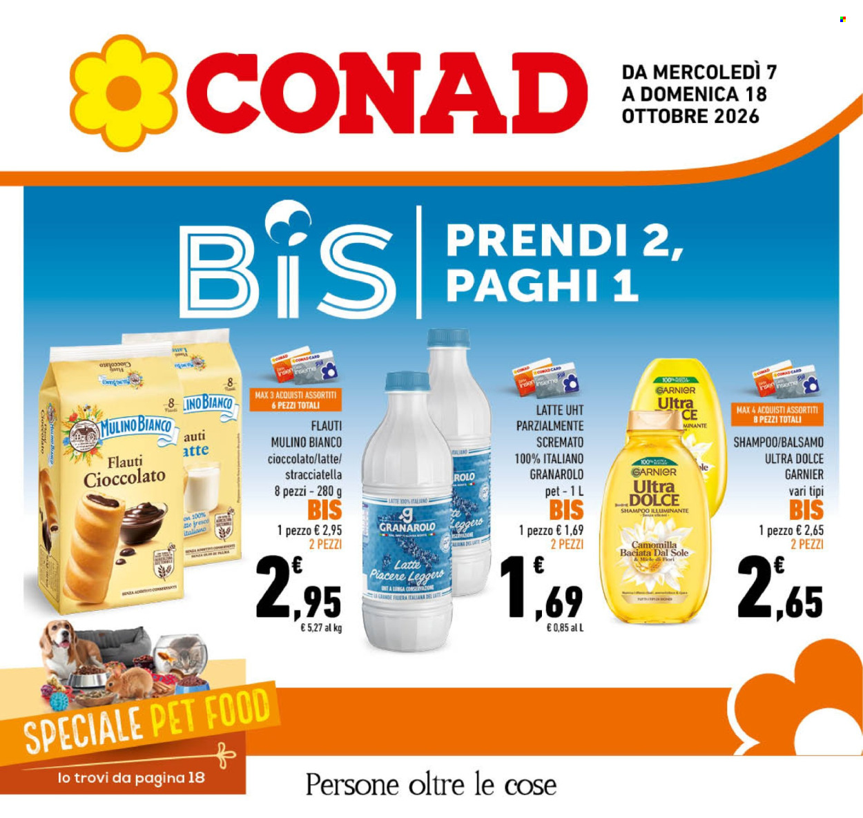Leták Conad - 7.10.2026 - 18.10.2026. Strana 1