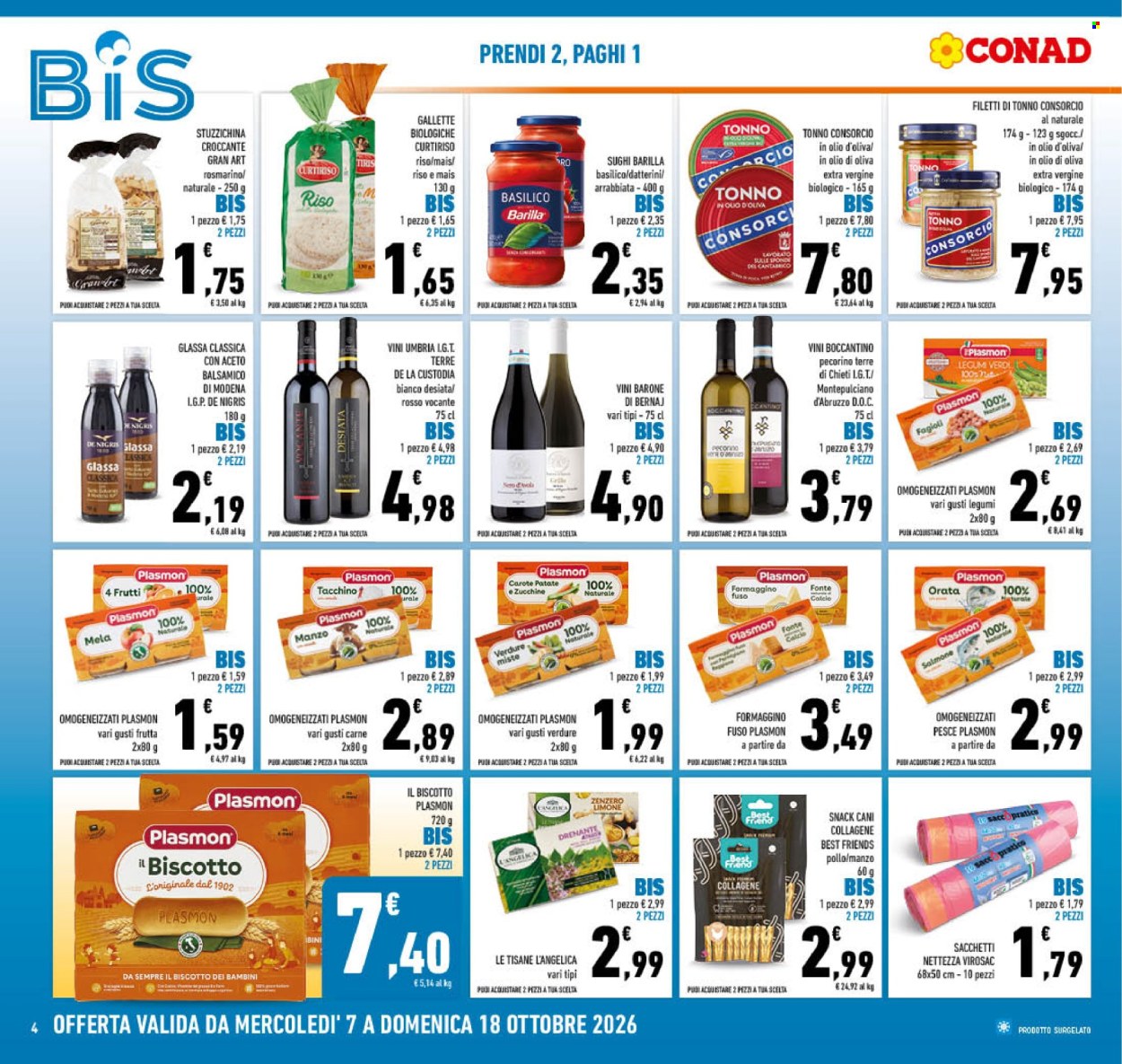 Leták Conad - 7.10.2026 - 18.10.2026. Strana 4